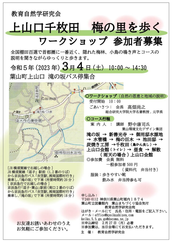 ワークショップ上山口